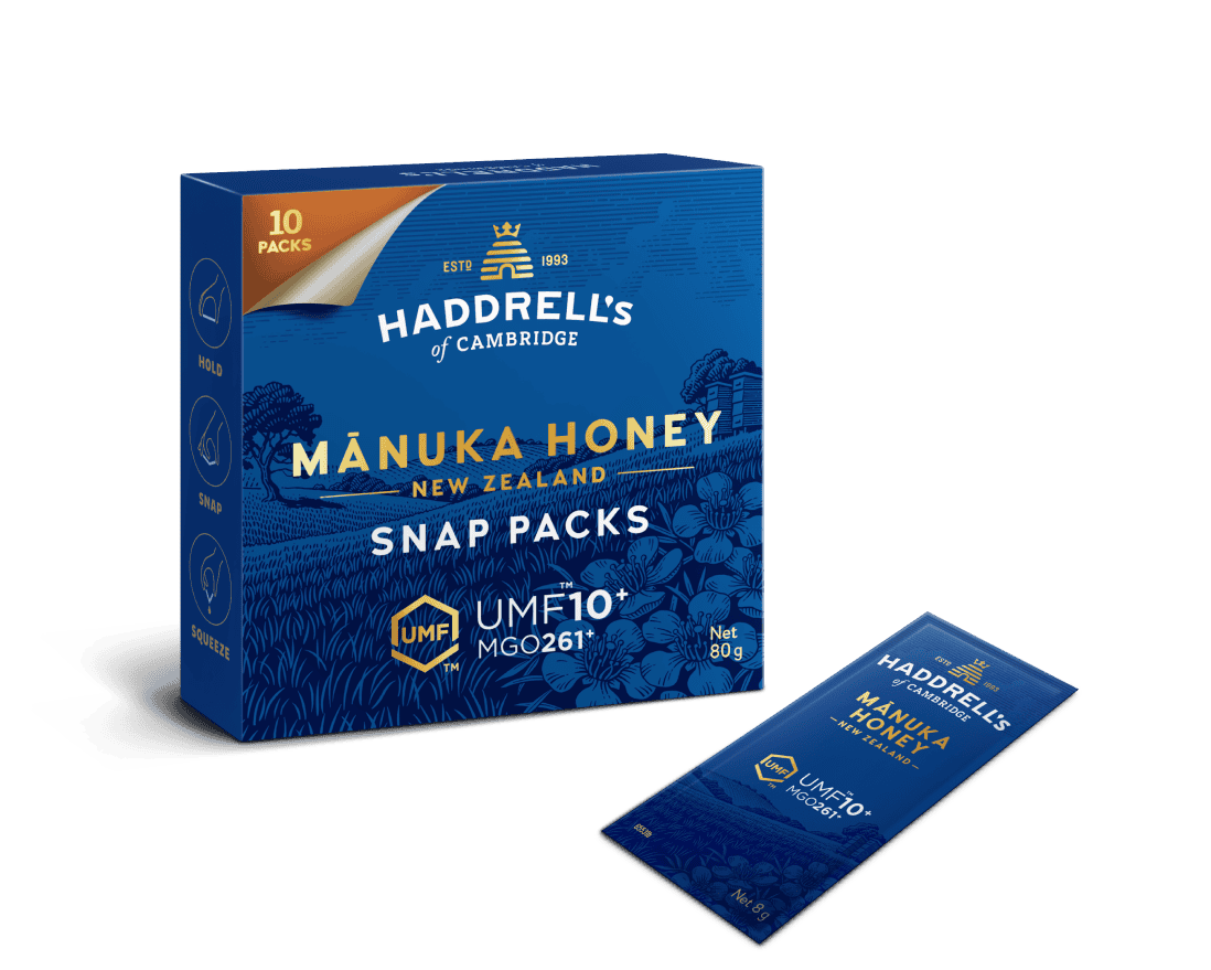 Haddrell's 紐西蘭麥蘆卡蜂蜜 UMF 10+ 隨身包
