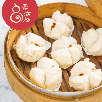 壽滿趣-藍帶主廚-港式點心-老麵叉燒包