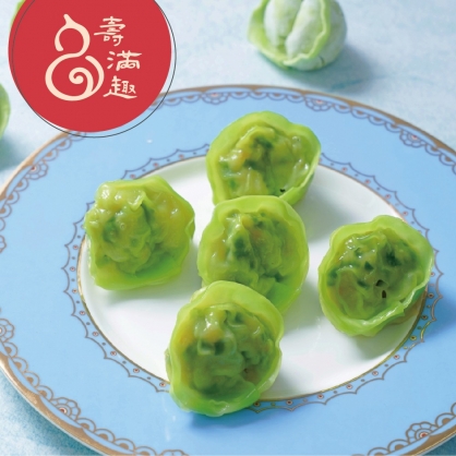 壽滿趣-藍帶主廚-港式點心-韭菜海鮮餃