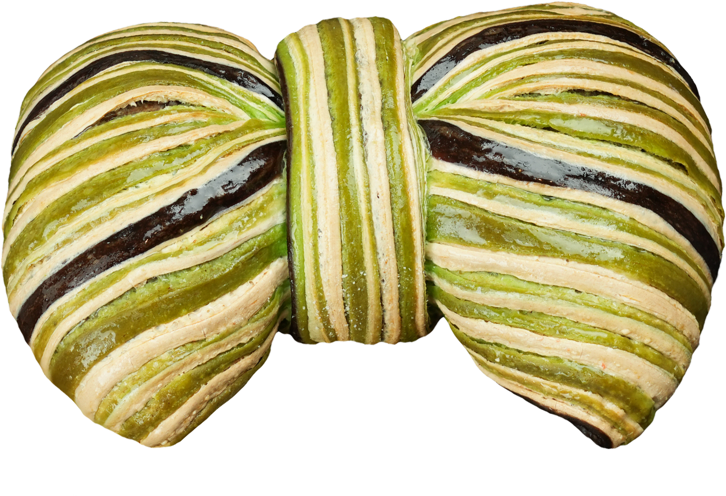 巧克力可頌切面