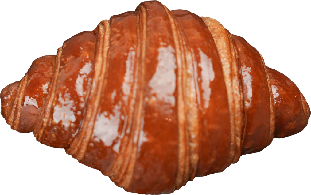 巧克力可頌切面