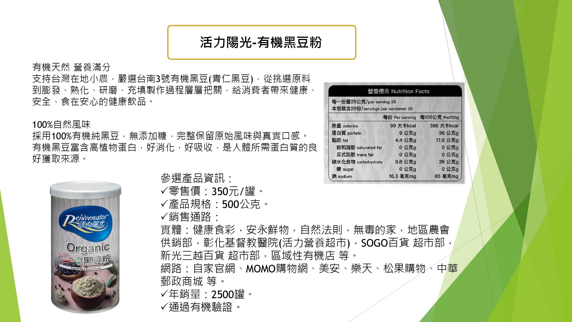 入選好農好物第十屆專家選拔決選