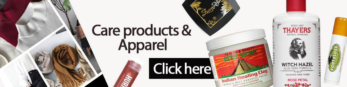 Skincare products & Apparel