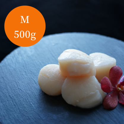 北海道生食級干貝M  ❮500g真空包裝❯