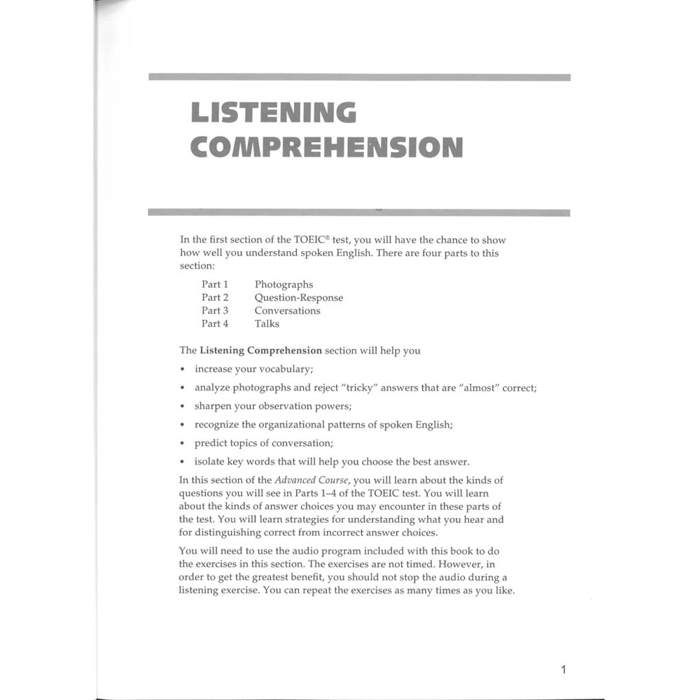 Longman Preparation Series for the New TOEIC Test 6/e (with key)(Advanced)