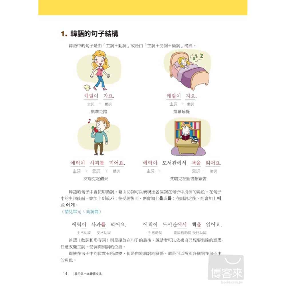 我的第一本韓語文法 輕鬆圖解一看就懂的韓語文法入門書 附mp3 文鶴網路書店