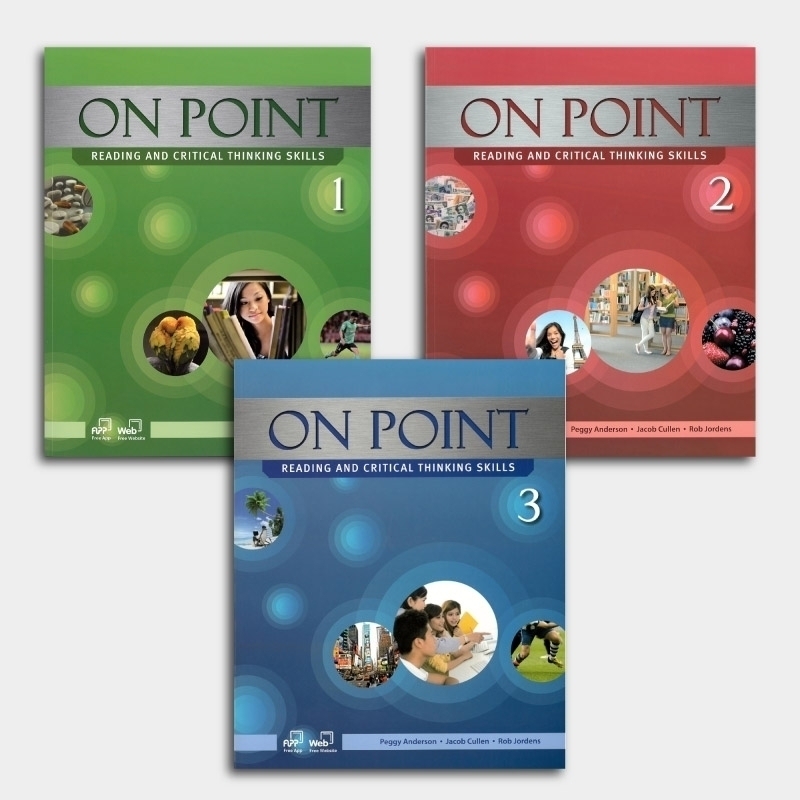 On Point 1-3: Critical Thinking Skills for Reading (with WB) (一套三冊)