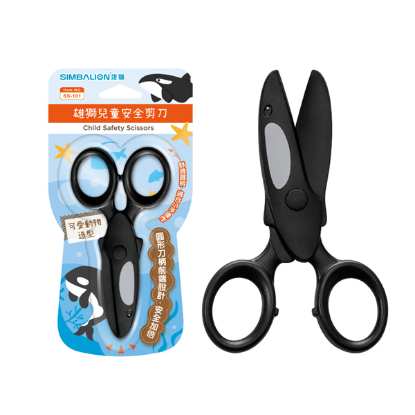 雄獅 兒童安全剪刀 / 支 SS-101
