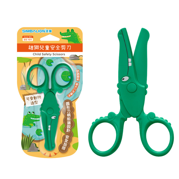 雄獅 兒童安全剪刀 / 支 SS-101