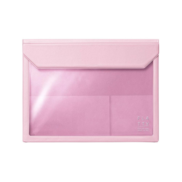 KING JIM FLATTY多用途收納袋 9色 A5 / 個 5364