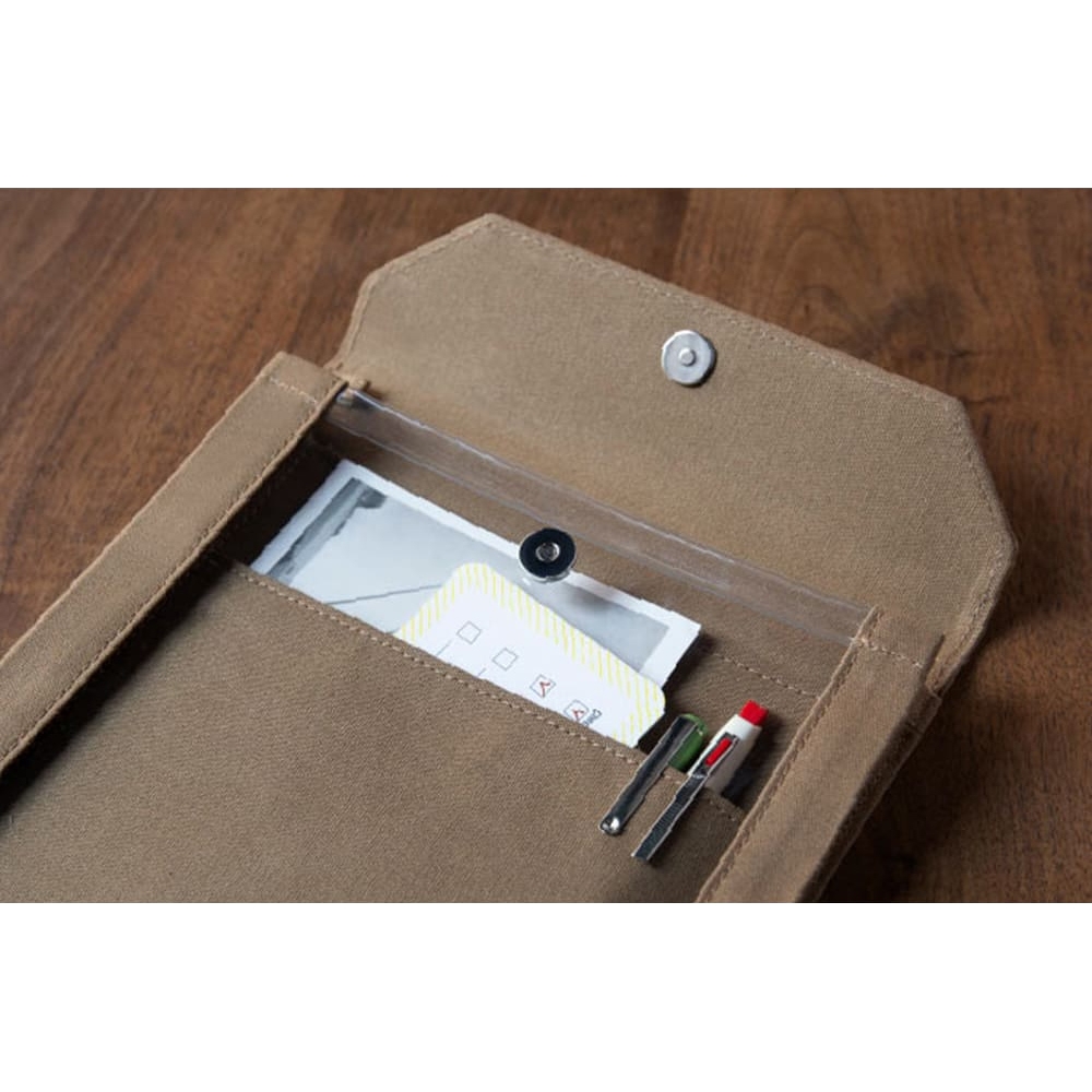 KING JIM FLATTY WORKS多用途收納袋 3色 A4 直式 / 個 5416