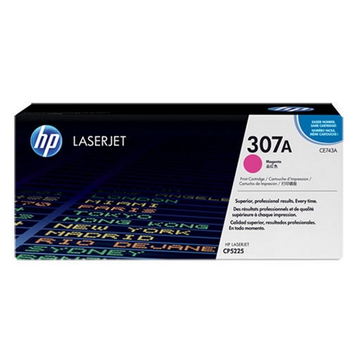 HP 紅色 原廠碳粉匣 / 個 CE743A 307A