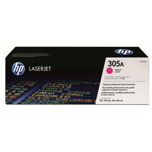 HP 紅色 原廠碳粉匣 / 個 CE413A 305A