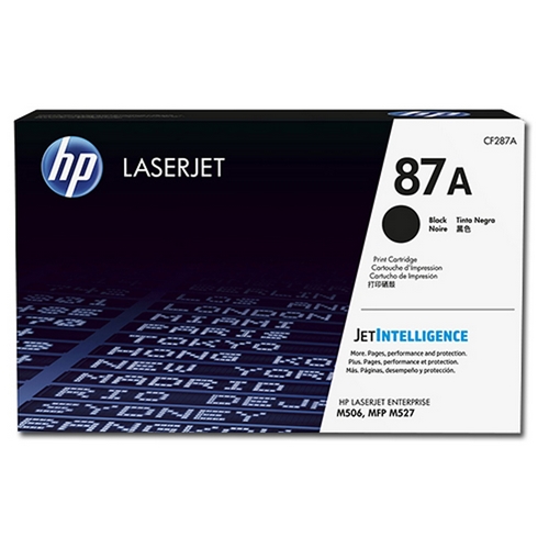 HP 黑色 原廠碳粉匣 / 個 CF287A 87A