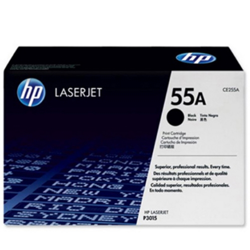 HP 黑色 原廠碳粉匣 / 個 CE255A 55A