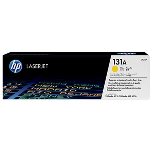 HP 黃色 原廠碳粉匣 / 個 CF212A 131A