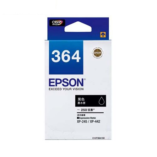EPSON 黑色 原廠墨水匣 / 盒 T364150 NO.364