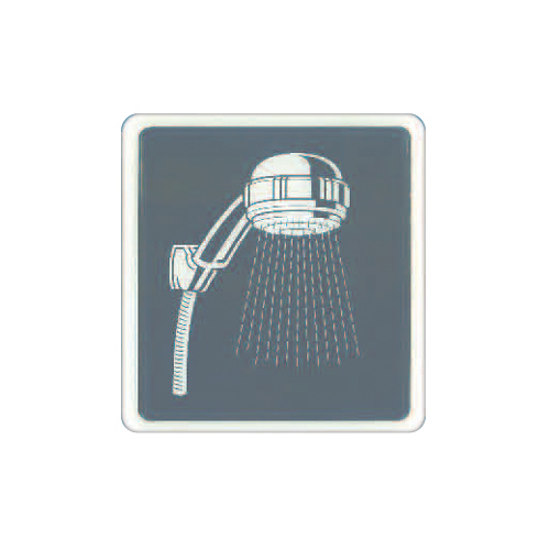 ZG1 彩色 HS 貼牌 淋浴間-標示牌 / 個 HS-549