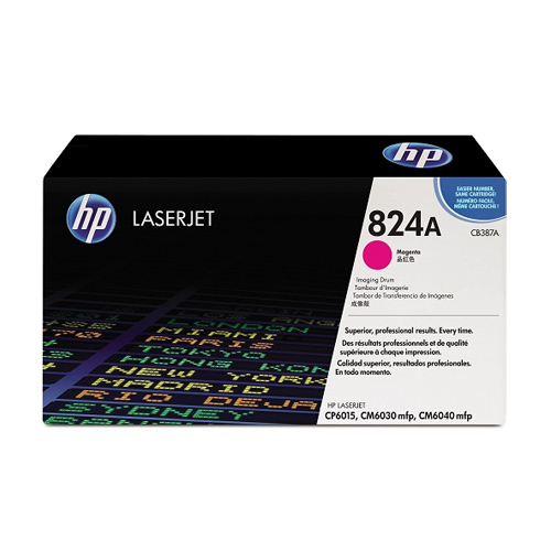 HP 紅色原廠碳粉匣(感光滾筒) / 個 CB387A 824A
