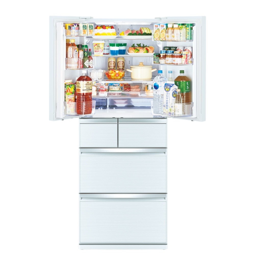 MITSUBISHI 三菱電機 472公升 日本原裝變頻六門冰箱 /台 MR-WX47LF 水晶杏、水晶白