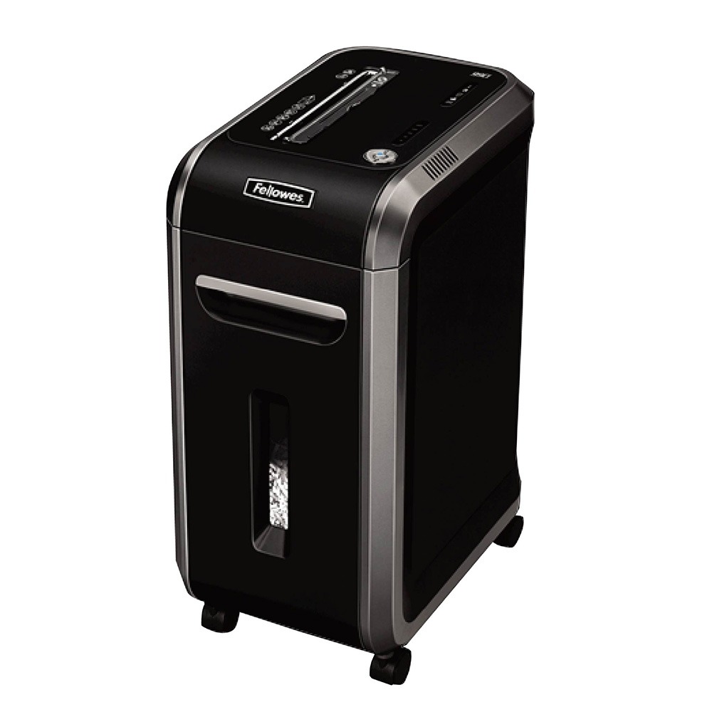 【Fellowes 婓樂】粒狀 4 x 38 mm 碎紙機 34L/台 99Ci(可碎信用卡、光碟或約18 張紙70磅紙)