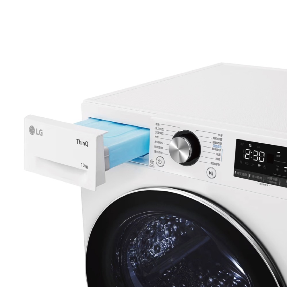LG 樂金 雙迴轉 變頻 免曬衣 乾衣機 10公斤 (含基本安裝) /台 WR-100VW