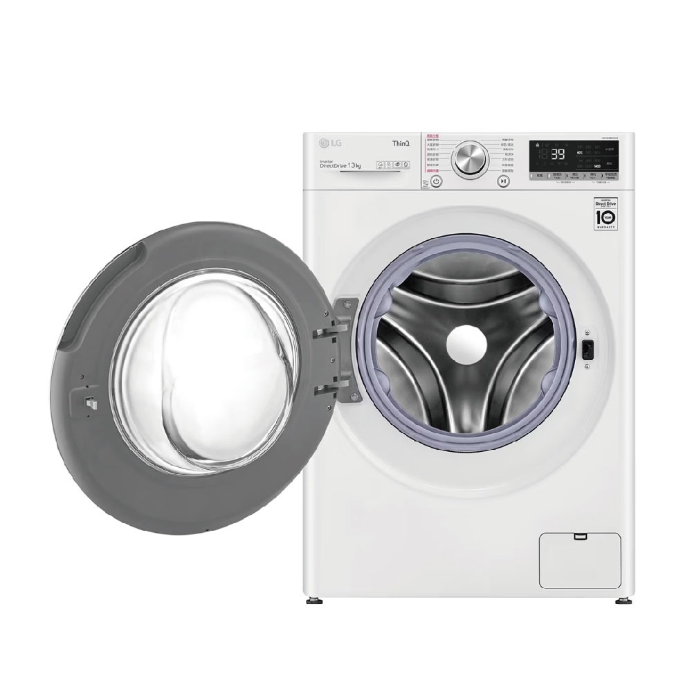 LG 樂金 WiFi串聯 蒸 洗 脫 變頻 滾筒 洗衣機 (含基本安裝) 13kg / 台 WD-S13VBW
