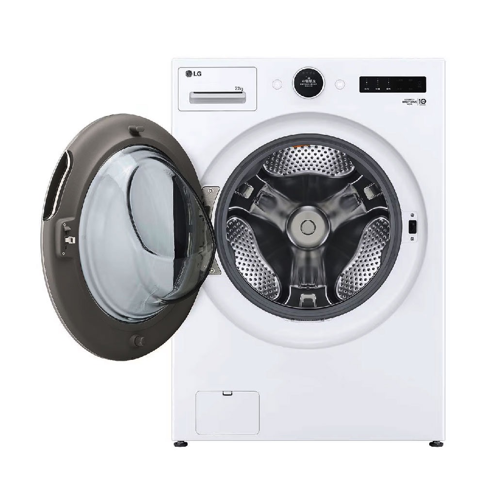 LG 樂金 AI DD WiFi串聯 蒸 洗 脫 變頻 滾筒 洗衣機 (含基本安裝) 22kg / 台 WD-S22FW