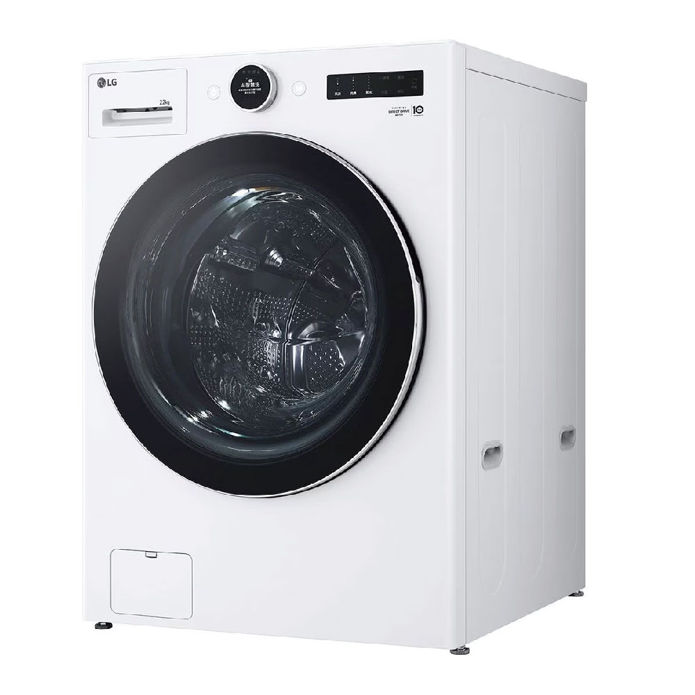 LG 樂金 AI DD WiFi串聯 蒸 洗 脫 變頻 滾筒 洗衣機 (含基本安裝) 22kg / 台 WD-S22FW