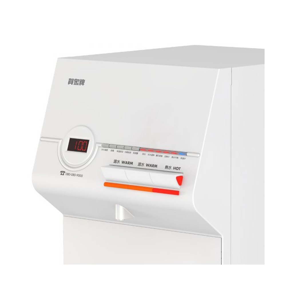 賀眾牌  智能型微電腦桌上飲水機(溫熱) 含基本安裝 /台 UR-672BW-1