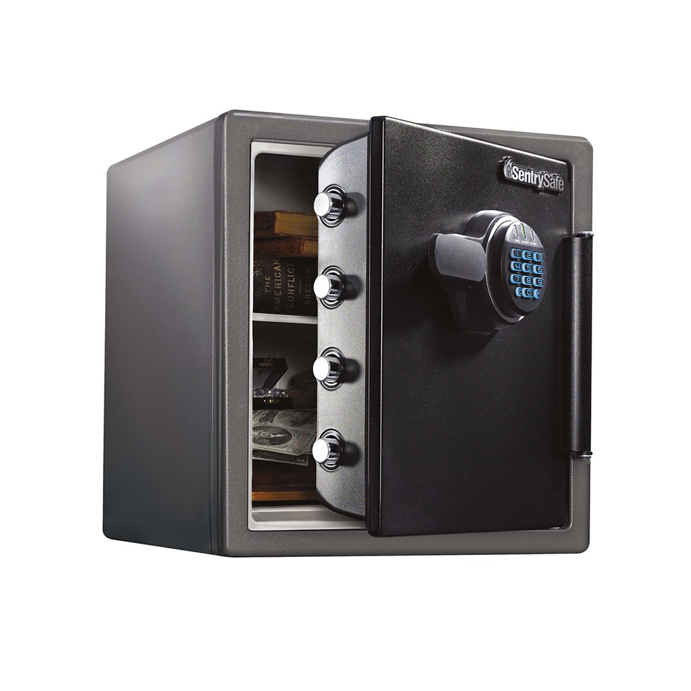 美國SentrySafe 電子密碼鎖防火防水金庫(中) 45.3x41.5x49.1 cm /台 SFW123FSC