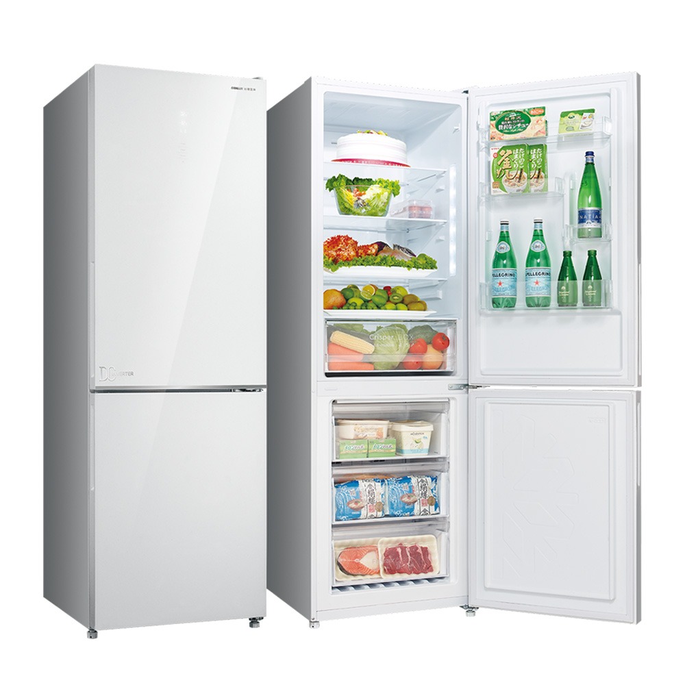 SANLUX台灣三洋 325公升 一級能效 變頻雙門冰箱 /台 SR-V350BF