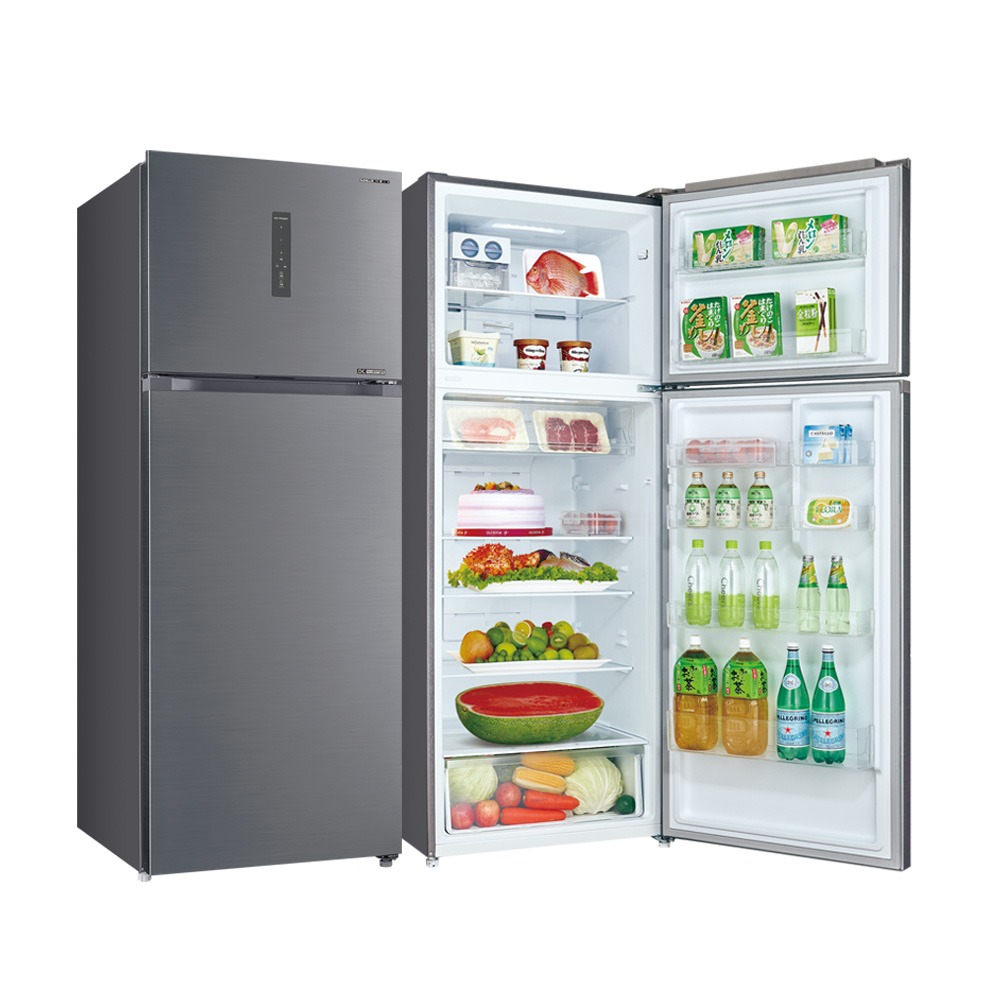 SANLUX台灣三洋 490公升 一級能效 變頻雙門冰箱 /台 SR-V490B