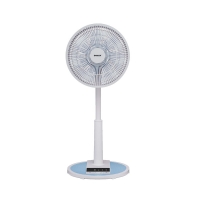 SANLUX台灣三洋 12吋 微電腦自然風遙控立扇 藍/灰/粉 /台 EF-T12AJ1/EF-T12AJ2/EF-T12AJ3