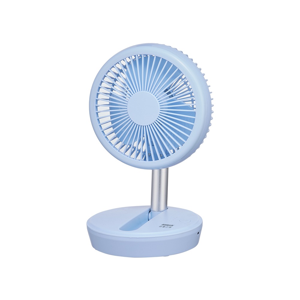 SANLUX台灣三洋 7吋 DC直流USB充電摺疊扇 /台 SBF-S07DB