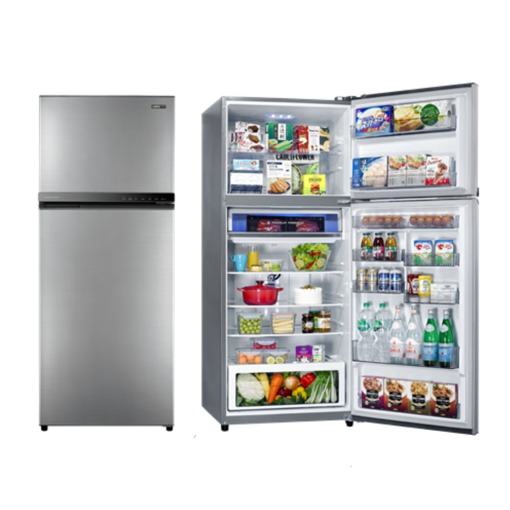 SAMPO聲寶 610公升 變頻雙門冰箱 /台 SR-F61D(S2)