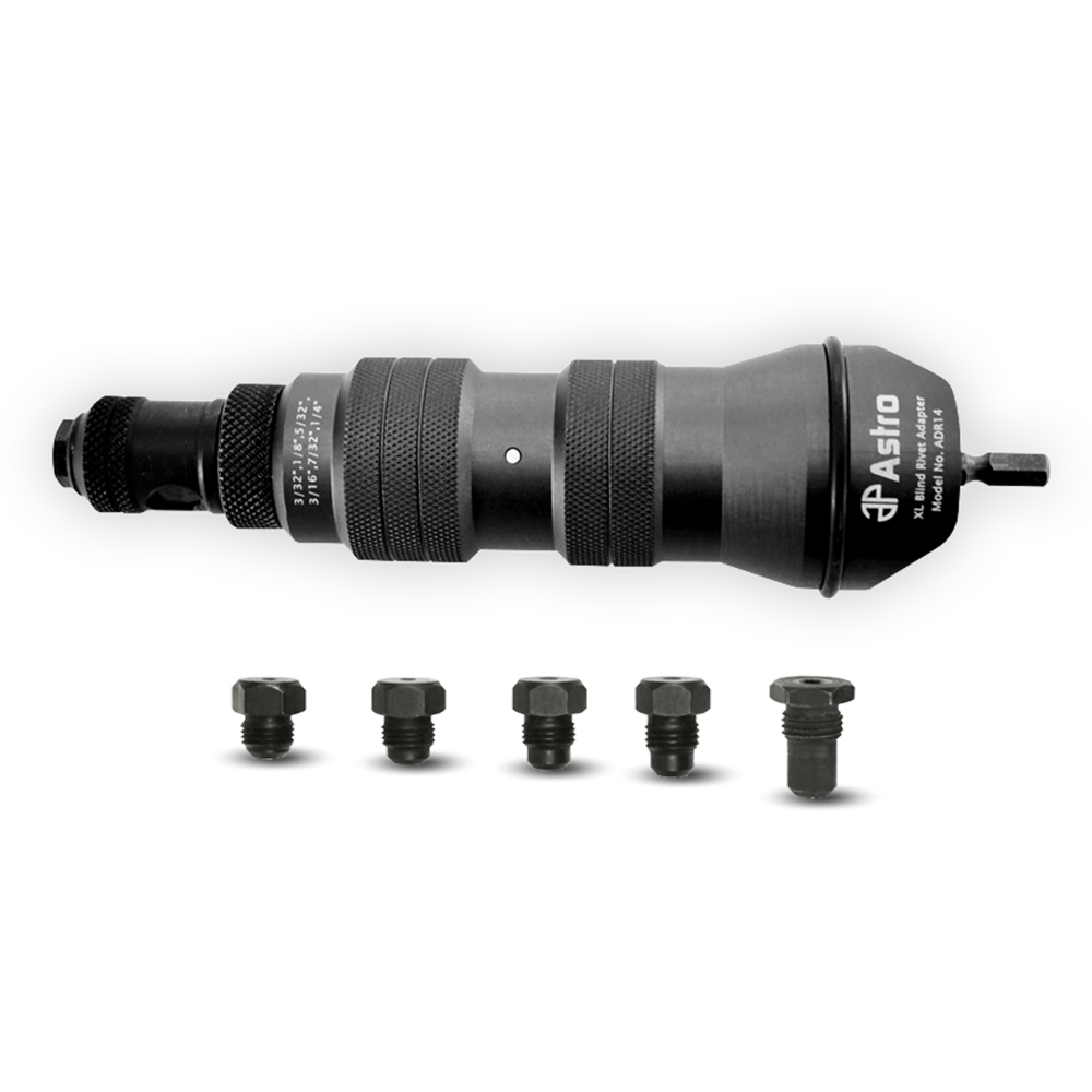 *ADR14 XL Blind Rivet Adapter Kit 1/4" Capacity Fisher Tool