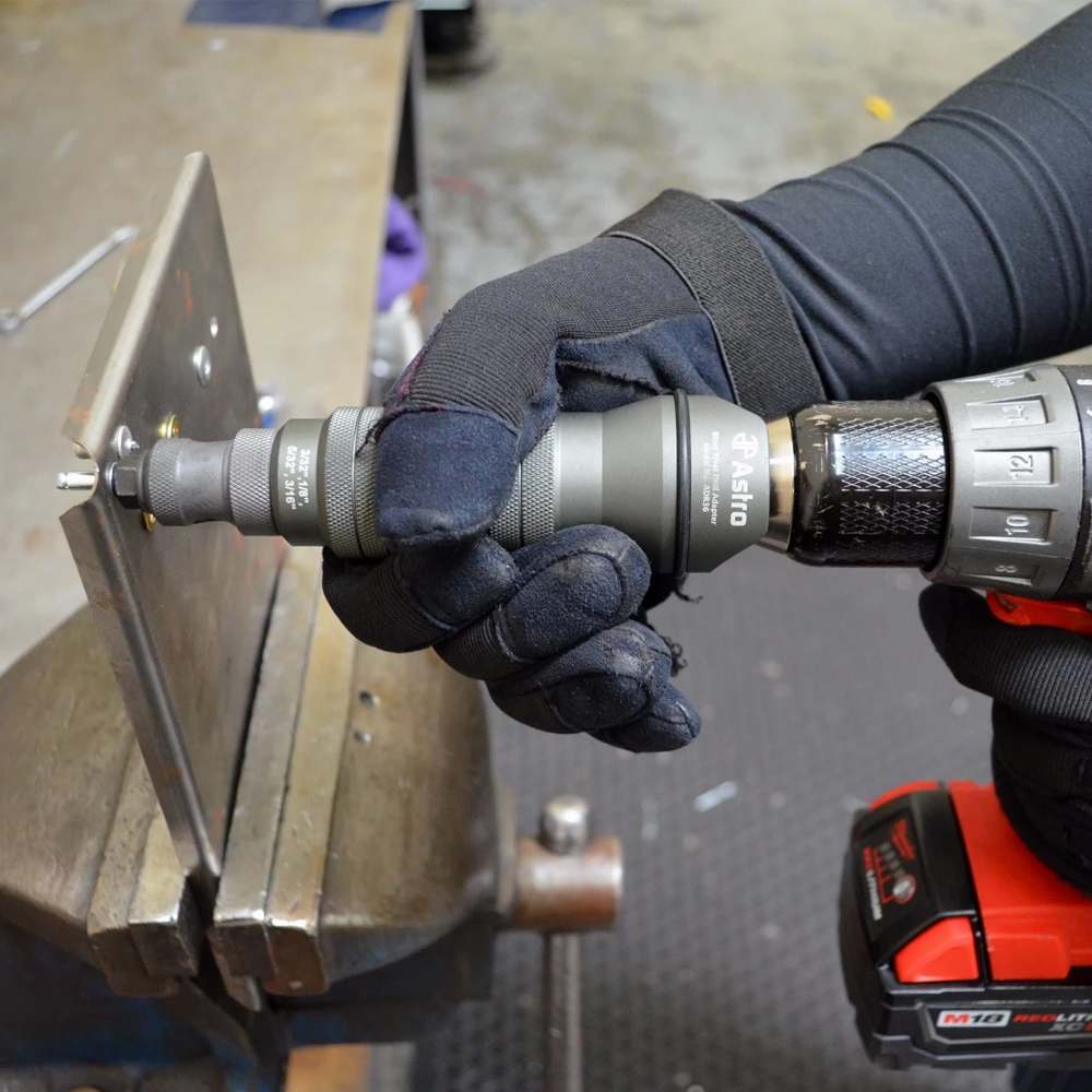 ADR36 Blind Rivet Drill Adapter Kit Fisher Tool Company, Inc