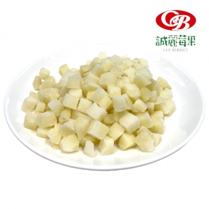 急速冷凍中國白桃丁 500g