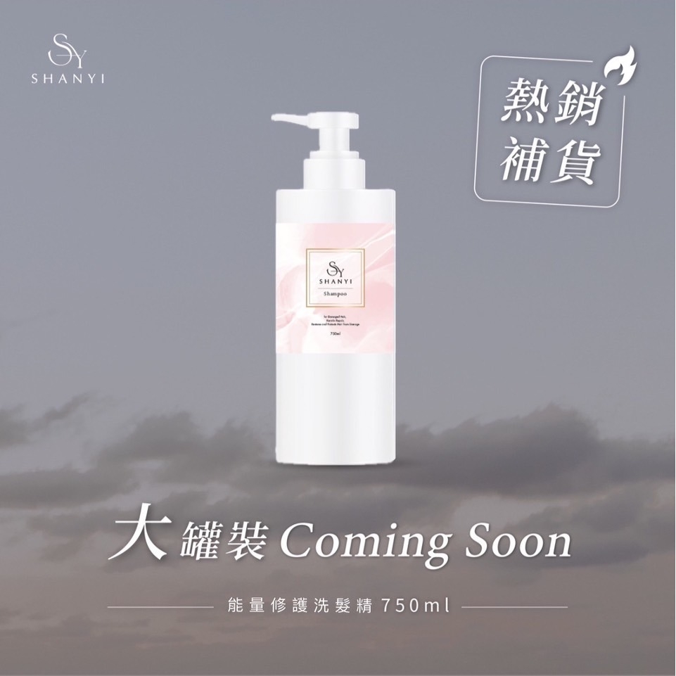 【杉伊】SY 能量修護洗髮精750ml