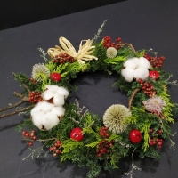 豐實 聖誕花環