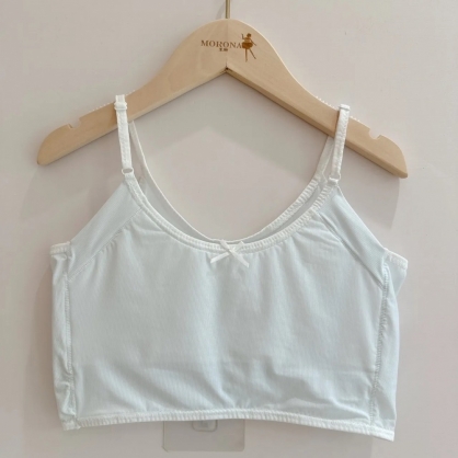 NO.1390 少女成長型 第一階段 保護型-防副乳膠原蛋白/涼感 短背心 