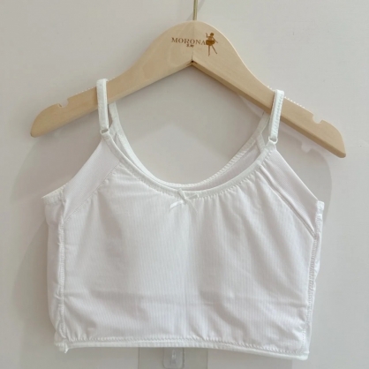 NO.1390 少女成長型 第一階段 保護型-防副乳膠原蛋白/涼感 短背心 