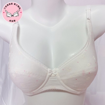 NO.980 少女成長型 第三階段 軟鋼圈棉材質內衣