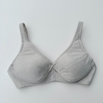 NO.2588  彈性網無鋼圈B-C罩杯內衣(吸濕排汗)