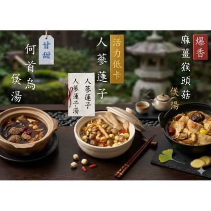 【升升】皇室御膳綜合煲湯組10送1