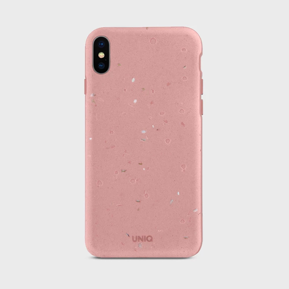 Uniq Element 工業風手工貝殼混水泥手機殼黯灰iphone X Xs Xsmax 亞瑟3c生活