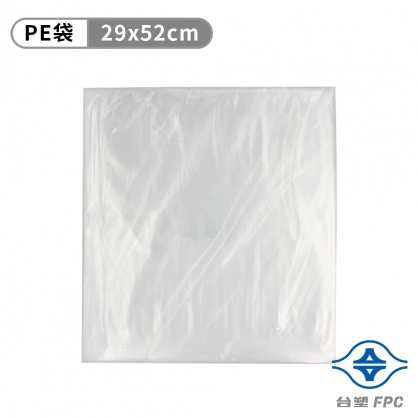 台塑 PE袋 透明袋 食品袋 水果袋 麵包袋 (29*52cm) (100張/包)