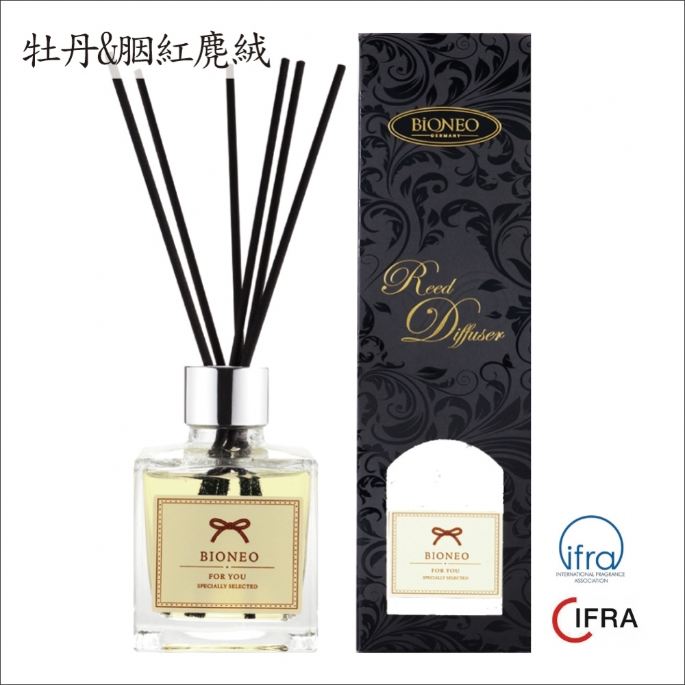 Room Diffuser香水擴香組 牡丹 胭紅麂絨100ml 德溢國際有限公司