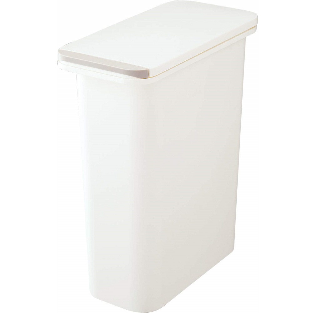 RISU｜(H&H系列)防臭按壓式垃圾桶20L(白色)